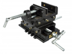 Rankinis slankiojantis kryžminis spaustuvas 100mm