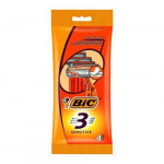 Vienkartiniai skustuvai BIC 3 Sensitive, 4 vnt.
