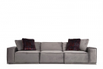Trivietė sofa Asir Lego, pilka