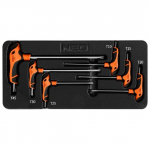 Neo Torx raktų rinkinys, 6 vnt., įdėklas