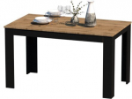 Valgomojo stalas GoodHome Craft, juodas/rudas