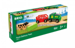 Akumuliatorinis traukinys Brio Farm