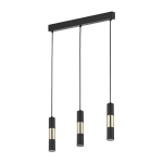 TK Lighting pakabinamas &scaron;viestuvas Vivien black-gold III 4757