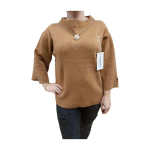 Megztinis moterims, rudas, L/XL