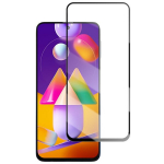 &bdquo;Mocolo&ldquo; Tempered Glass apsauginis ekrano stiklas 0.26 mm - juodas (Galaxy M31s)