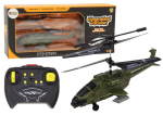 Nuotoliu valdomas karinis sraigtasparnis Lean Toys