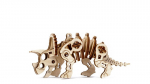 3D medinis galvosūkis, Triceratops, 40 dalių, woodencity, MB-019_26615