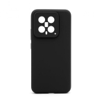 Connect Premium magnetinis Soft Touch silikoninis dėklas Xiaomi 14 Juodas