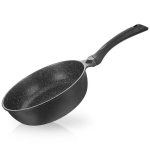 Orion keptuvė, 28 cm, Patelnia granitowa głęboka wysoka GRANDE 28 cm