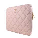 Guess PU Quilted 4G Metal Logo Laptop Sleeve 13|14" Pink