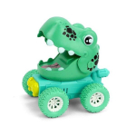 Dinozauro formos automobilis
