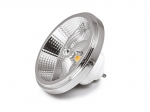 LED lemputė GU10 AR111 15W 230V sidabrinė - neutrali balta (4500K)