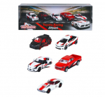 Ma&scaron;inėlių rinkinys Majorette Toyota Racing 205-3189, 5 vnt.