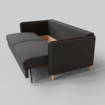 Sofa-lova Podrez Mika, pilka