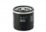 MANN FILTER W 67/1 Alyvos filtras SUBARU 15208-AA100 MAZDA PY8W1-4302 HONDA 15400-PFB-014
