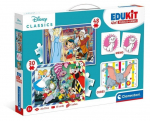 Žaidimų rinkinys Clementoni Edukit 4in1 Disney Classic, 18290