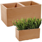 Gėlių lysvė KARO 800x400x400 lenta ECO mediena - natūrali mediena LA885-38 LAMELA