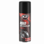 Sausas tepalas K2 Road Dry Chain Lube, 400 ml