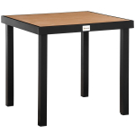 Sodo stalas 4 asmenims, valgomojo stalas 80 x 80 x 74 cm