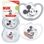 Čiulptukai Nuk Space Disney Mickey, 6-18 mėn, 2 vnt.