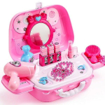 Žaislų grožio salonas lagamine Minnie Mouse