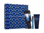 Kosmetikos rinkinys Carolina Herrera Bad Boy Cobalt EDP vyrams: kvapusis vanduo 100 ml + mini kvapusis vanduo 10 ml + du&scaron;o gelis 100 ml