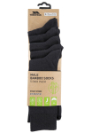 Trespass vyri&scaron;kos klasikinės kojinės, 5 poros, MASOCATR0002-BLK, juodos