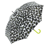 "Benetton" ilgas automati&scaron;kai atidaromas skėtis su gėlėmis AC flower lime punch 56926
