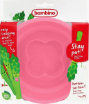 Silikoninis dubenėlis Bambino Stay put!, 12+ mėn, 1 vnt.