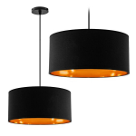 Pakabinamas &scaron;viestuvas Classic Black/Gold, 36 cm