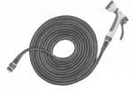 Laistymo žarna su purk&scaron;tuku Bradas Twist Hose, 6x12 m, pilka