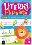 Raidės 1 klasei mokomoji knygelė ra&scaron;ymo pratimai + lipdukai