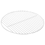 Bbq grotelės, skersmuo 40cm, nerūdijantis plienas, apvalios