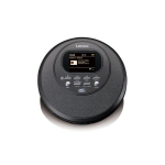 "Lenco CD-500BK" - diskomagnetofonas su "Bluetooth" ir DAB+/FM radiju