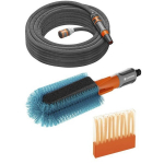 Dviratį plovimo rinkinys - Gardena Cleansystem - &Scaron;epetys ir žarna - I&scaron;samus valymas - Daugiaspalvis