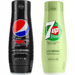 Sirupas, skirtas "SodaStream 7UP zero", "Pepsi max