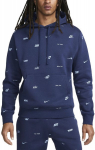Nike Džemperis Vyrams M Nk Club+ Bb Po Hoodie Fleece Blue FB7434 410 FB7434 410/M, L