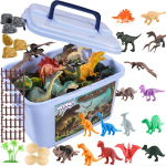 Woopie Dinozaurų figūrėlės, 40 vnt. rinkinys