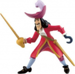 Kapitono kabliuko figūrėlė &ndash; BULLY &ndash; Piteris Penas Disney &ndash; 10 cm &ndash; Mi&scaron;rus &ndash; Rožinė