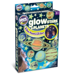 Tamsoje &scaron;viečiantys lipdukai Planetos ir žvaigždės