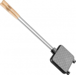 Neo Tools sumu&scaron;tinių keptuvas ant laužo