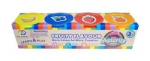 Plastikinė masė 4 spalvos - &Scaron;VEDIJA