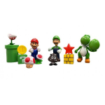 Figūrėlių rinkinys Super Mario Bros - 9 vnt