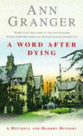 Word After Dying (Mitchell & Markby 10): A cosy Cotswolds crime novel of murder and suspicion