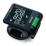 I&scaron;manusis laikrodis Beurer - BC 87 Blood Pressure Monitor Wrist Bluetooth - 5 Years Warranty