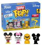 Figūrėlių rinkinys Funko Bitty POP! Minnie, Mickey, Pluto, Disney Minnie Mouse, Mickey, Pluto 4 vnt.