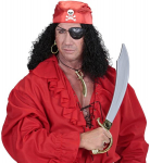 Piratų rinkinys (akių lopas + ausinės + juostelė)