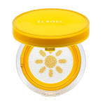 Apsauga nuo saulės Elroel Pang Pang Yellow Sun Cushion SPF50+ PA++++ su vėsinančiu alaviju, 15 g