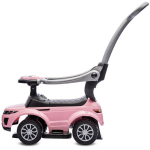 Stumiamas automobilis vaikams Sport Car Sun Baby, rožinis