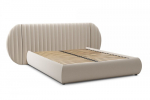 Lova Meble Bogart Galin, 160x200 cm, smėlio spalvos